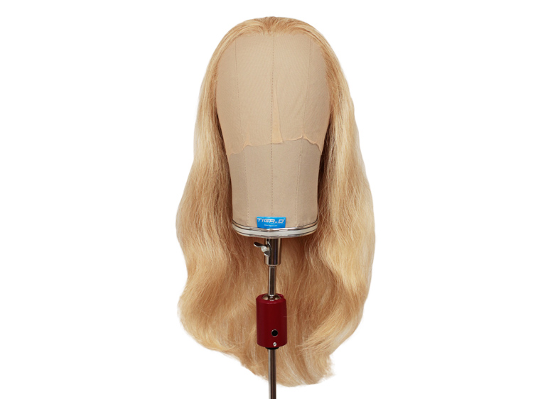 ATB Theatre Lacefront Wig 100% handtied - Synthetic hair 15.7inch Blond