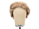 Theatre Hardfront Wig 100% handtied  – Yak Hair 7.8inch Dark Grey