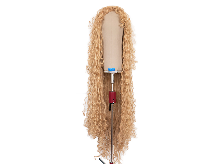 Theatre Hardfront Wig 100% wefted - Synthetic hair 37.4inch  Red blond