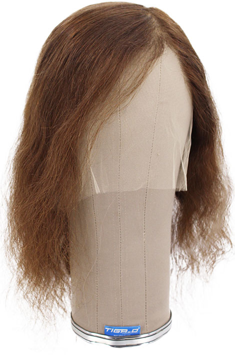 ATB Film Lacefront Woman Wig 100% Handtied  –⌀57cm, Euro Hair, 35cm Medium Blonde & Dark Brown