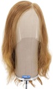 ATB Film Lacefront Woman Wig 100% Handtied  – ⌀57cm,Euro Hair,30cm--35cm ,Medium Brown