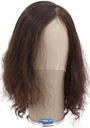 ATB Film Lacefront Woman Wig 100% Handtied– ⌀57cm, Euro Hair, 30cm-35cm, Medium Brown & Dark Brown 