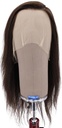 ATB Film Lacefront Woman Wig 100% Handtied  – ⌀57cm,Euro Hair,35cm, Dark Brown