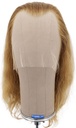 ATB Film Lacefront Woman Wig 100% Handtied  – 57cm,Euro Hair,3cm, Medium Bright Blonde & Medium Blonde