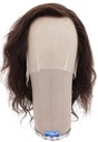 ATB Film Lacefront Woman Wig 100% handtied– ⌀57cm, Euro Hair, 30cm, Dark Brown