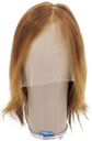 ATB Film Lacefront Woman Wig 100% Handtied  –⌀57cm,Euro Hair,25cm-30cm, Medium Light Blonde