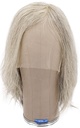 ATB Film Lacefront Woman Wig 100% Handtied  – ⌀57cm,Euro hair,25cm-30cm,Tritone Medium Grey