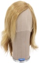 ATB Film Lacefront Man Wig 100% handtied – ⌀59cm,Euro Hair,24cm, Blonde & Medium Light Blonde 