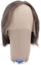 ATB Film Lacefront Man Wig 100% handtied – ø59cm, Euro Hair,24cm-25cm,Tritone Medium Grey