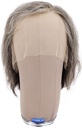 ATB Film Lacefront Man Wig 100% handtied – ⌀59cm,Euro Hair, 15-20cm, Tritone Grey