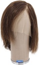 ATB Film Lacefront Man Wig 100% handtied – ⌀59cm,Euro Hair,23cm-25cm, Tritone Medium Grey