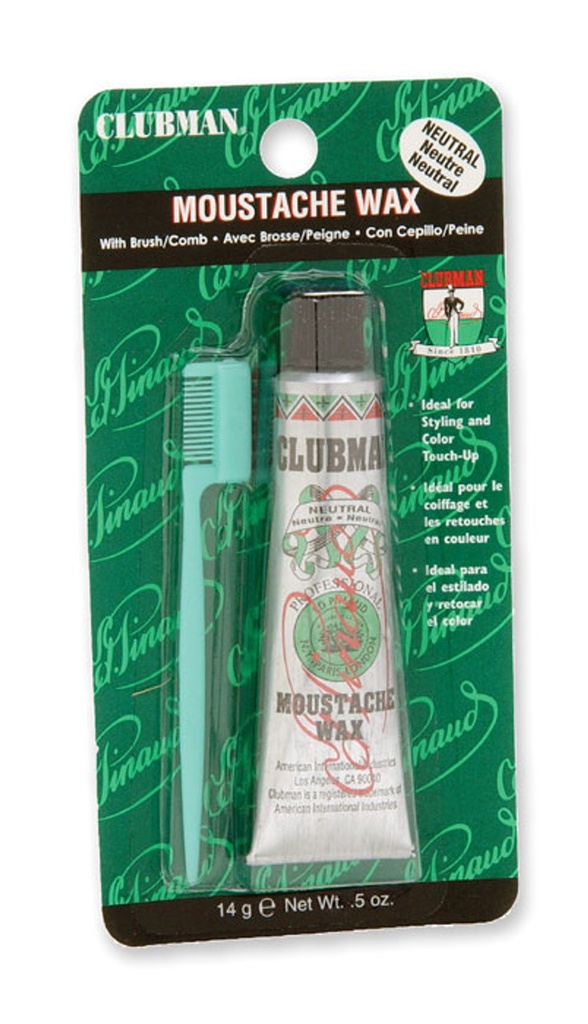 Clubman Schwarzes Schnurrbart-Wachs  14gr