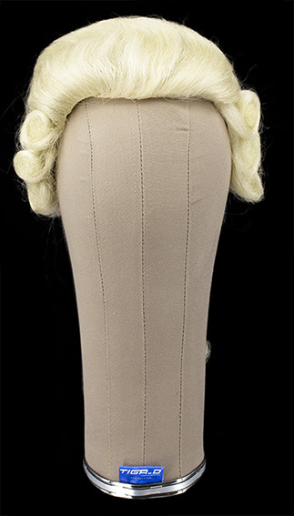 Man Wig, 100% Hantied in Thermo Lace, Yak Hair (121gr),style, color White