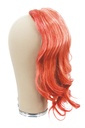 Woman Wig, 100% Handtied in Theatre China Lace, Synthetic Hair 48cm (113gr), color Blond