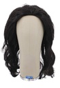 Woman Wig, Full Wefted in Hard Front, Synthetic Hair 39cm (173gr), color Black