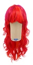 Woman Wig, Back wefted Front Hand tied, Synthetic Hair