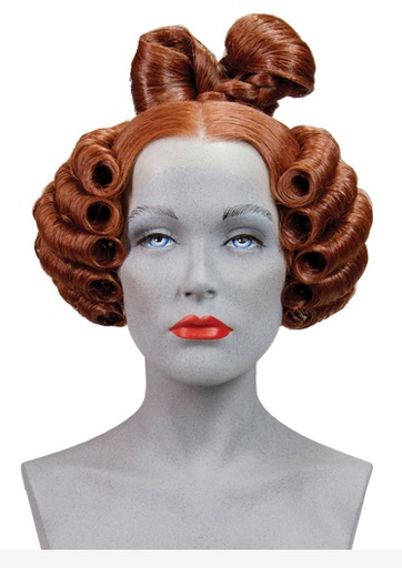 ATB Biedermeier Lady Hairstyle 1820, Synthetic Hair