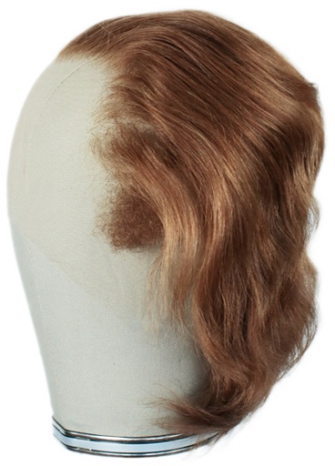 [SW-SR-ATB-F-170117-13] Film Lacefront Wig 100% handtied - Euro hair 5.9-7.8inch Dark blond