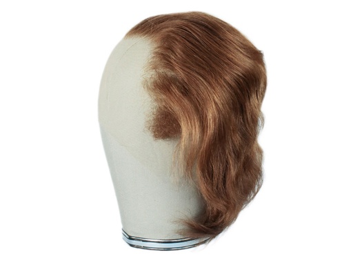 [SW-SR-ATB-F-170117-13] Film Lacefront Wig 100% handtied - Euro hair,⌀57cm,Hair Length: 15-20cm Dark blond
