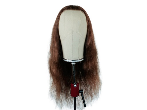 [SW-SR-ATB-F-160815-38] Film Lacefront Wig 100% handtied  - Euro Hair ø57cm, Length:40-45cm  Dark Brown