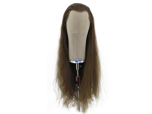 [SW-SR-ATB-F-1810-118] ATB Filmwig 100% Euro Hair Ø58cm, Length:60-65cm, #Brown