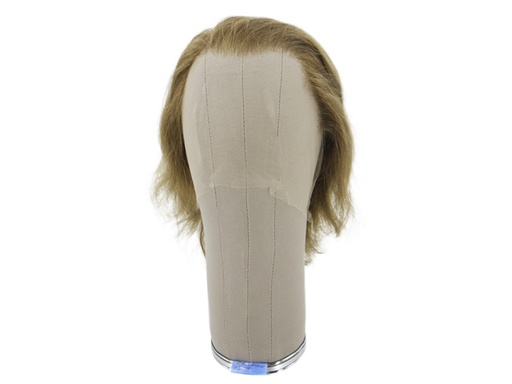 [SW-SR-ATB-F-1810-99.4] Film Lacefront Wig 100% handtied - Euro hair,ø56cm,Hair Length:14cm Medium Blonde