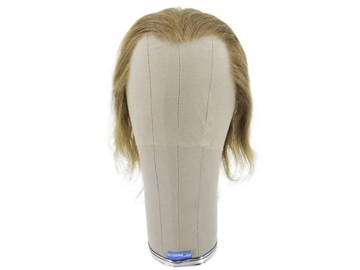 [SW-SR-ATB-F-1810-96.1] Film Lacefront Wig 100% handtied - Euro hair,⌀57cm,Hair Length: 14cm Medium Blonde
