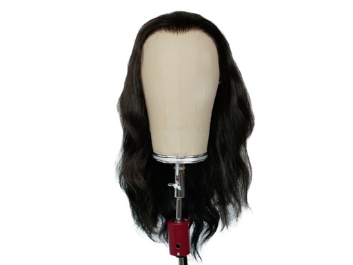 [TW-SR-ATB-T-KHT30] ATB Theatre Lacefront Wig 100% handtied  – Synthetic hair, Dark Brown 14.5inch