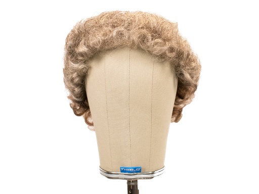 [TW-SR-ATB-220430] Theatre Hardfront Wig 100% handtied  – Yak Hair 7.8inch Dark Grey