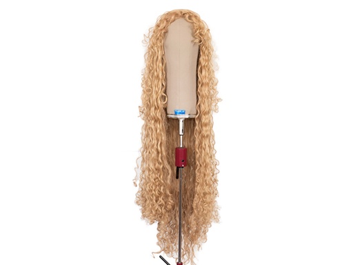 [TW-SR-ATB-T-KH003] Theatre Hardfront Wig 100% wefted - Synthetic hair 37.4inch  Red blond