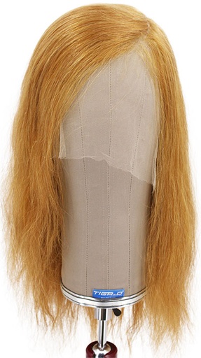 [SR-ATB-230111-96] ATB Film Lacefront Woman Wig 100% Handtied– ⌀57cm, Euro Hair, 35cm, Blonde & Medium Light blonde