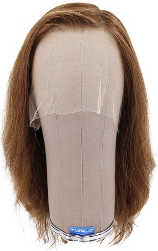 [SR-ATB-230201-127] ATB Film Lacefront Woman Wig 100% Handtied– ⌀57cm, Euro Hair, 30cm-35cm,  Medium Blonde & Dark Blonde 