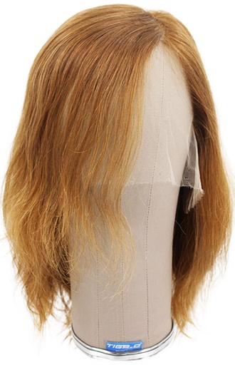 [SR-ATB-230201-134] ATB Film Lacefront Woman Wig 100% Handtied  – ⌀57cm,Euro Hair, 28cm-30cm, Medium Blonde