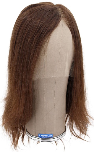 [SR-ATB-230201-142] ATB Film Lacefront Woman Wig 100% handtied –⌀57cm, Euro Hair, 25cm-35cm, Medium Blonde & Dark Blonde