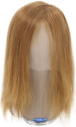 [SR-ATB-230201-150] ATB Film Lacefront Woman Wig 100% handtied –⌀57cm, Euro Hair, 30cm-35cm, Medium Bright Blonde & Medium Blonde