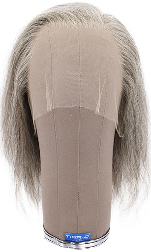 [SR-ATB-230201-154] ATB Film Lacefront Woman Wig 100% Handtied – ⌀57cm,Euro Hair, 10cm33cm, Tritone Grey