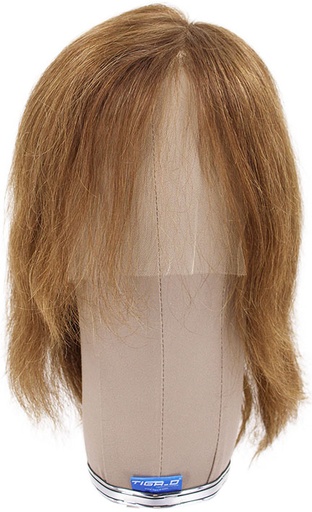 [SR-ATB-230111-50] ATB Film Lacefront Man Wig 100% handtied –ø59cm,Euro Hair,25cm, Medium Blonde 