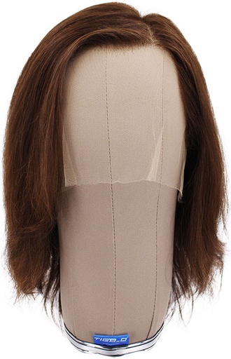[SR-ATB-230201-117] ATB Film Lacefront Man Wig 100% handtied – ⌀59cm,Euro Hair,25cm, Dark Blonde  & Medium Brown