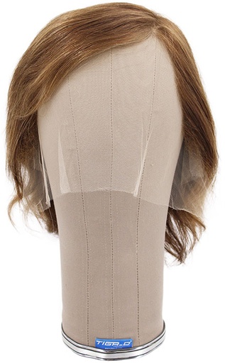 [SR-ATB-230201-147] ATB Film Lacefront Man Wig 100% handtied – ⌀59cm,Euro Hair,15cm-20cm, Medium Blonde & Dark Blonde