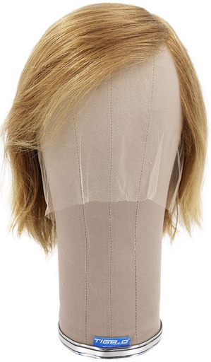 [SR-ATB-230201-148] ATB Film Lacefront Man Wig 100% handtied – ø59cm, Euro Hair,23cm-25cm,Medium Light Blonde & Medium Blond