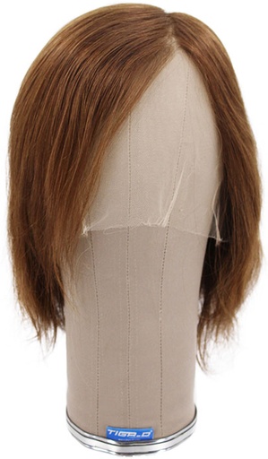 [SR-ATB-230201-140] ATB Film Lacefront Man Wig 100% handtied – ⌀59cm,Euro Hair, Hair length: 20cm-25cm, Medium Blonde &  Dark Blonde	 