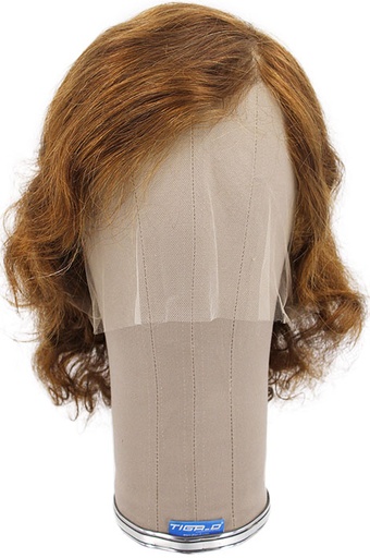 [SR-ATB-230201-146] ATB Film Lacefront Man Wig 100% handtied – ⌀59,Euro Hair, Hair length: 20cm-25cm,Medium Blonde &  Dark Blonde	