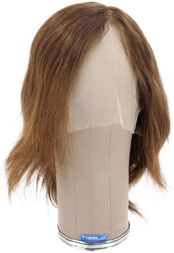 [SR-ATB-230201-155] ATB Film Lacefront Man Wig 100% handtied – ⌀59cm,Euro Hair,25cm-30cm Dark Blonde