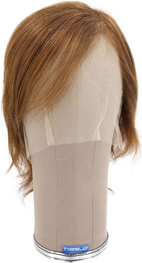 [SR-ATB-230201-156] ATB Film Lacefront Man Wig 100% handtied – ⌀59cm,Euro Hair, 17cm, Medium Blonde & Dark Blonde