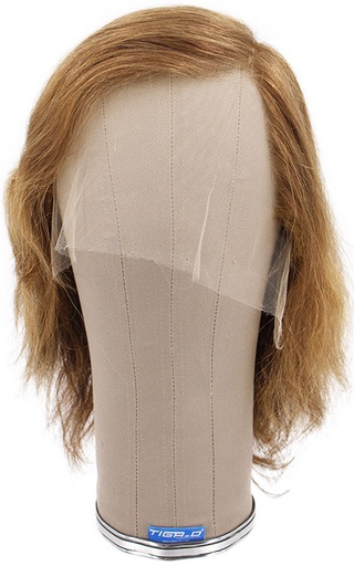[SR-ATB-230201-141] ATB Film Lacefront Man Wig 100% handtied – ⌀59cm,Euro Hair, 20cm, Medium Bright  Blonde &  Medium  Blonde 