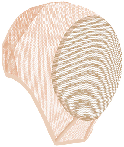 ATB Hard front full lace foundation, female front