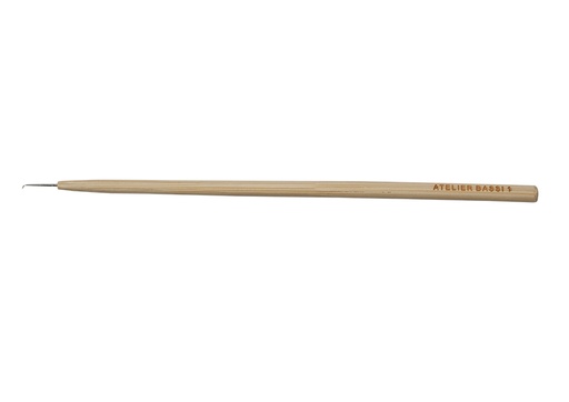 ATB Knüpfnadel Asien mit Bambus-Griff, Grifflänge 17cm / 6.7inch