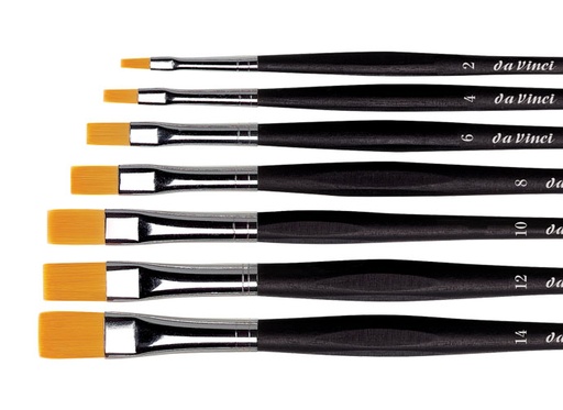 DA VINCI Synthetic Brush flat