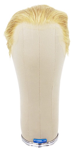 [ATB-REF-00602] Man Wig, 100% Hantied in Theatre lace front, Human Hair 2-15cm (34gr), color Light Brown