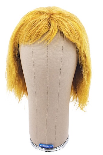 [ATB-REF-00620] Woman Wig, Hard front, Full wefted, Human hair 17-25cm (133gr), color Irish Red